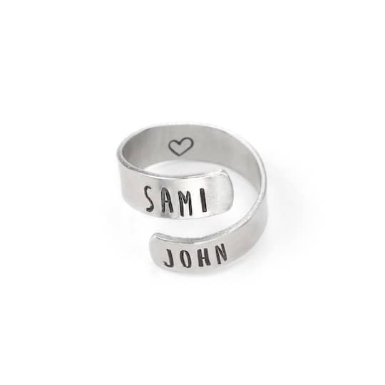 ImpressArt® Aluminum Ring Blanks, 6.3mm x 76mm